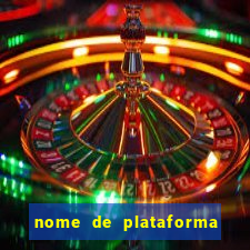 nome de plataforma de jogos